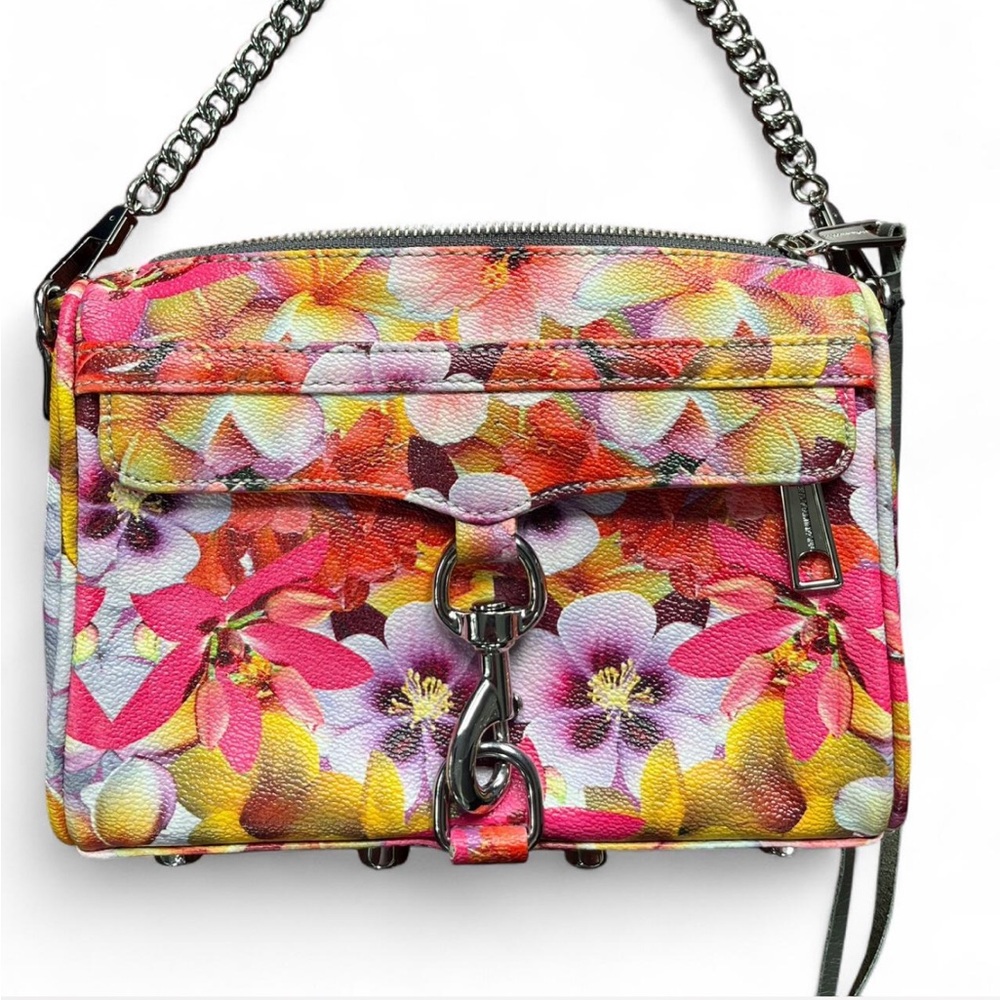 Rebecca Minkoff Multicolor Floral Crossbody Bag